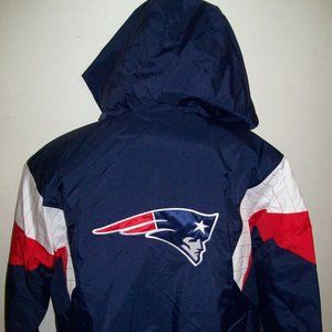 NEW ENGLAND PATRIOTS Starter Hooded Parka Jacket 3X 5X